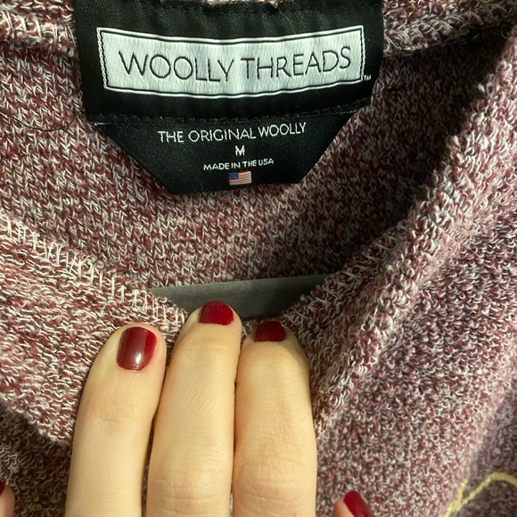 Woolly Threads Phi Mu Sweater - Picture 3 of 3